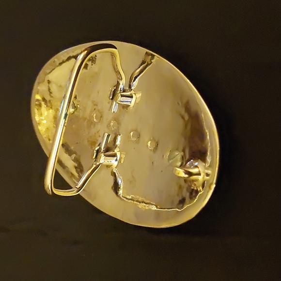 Paua Shell Western Buckle - Picture 5 of 6